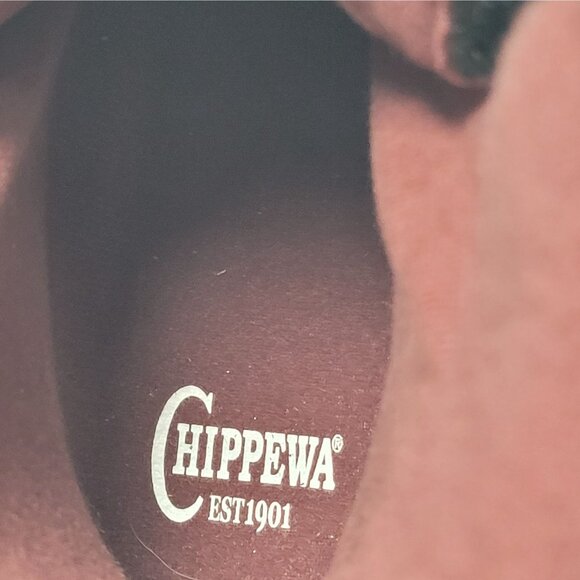 Chippewa Paladin Women's Black Leather Logger Boots 73050 US Size 8.5W NWT - Picture 7 of 11